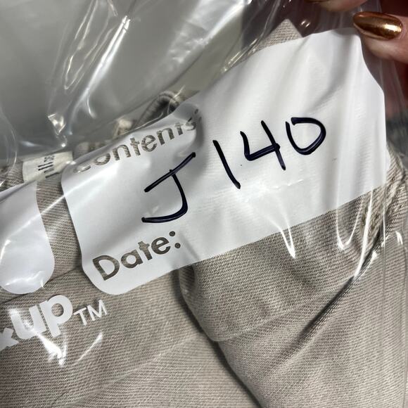 J. Jill Authentic Women's Fit Slim Ankle Jeans Beige Denim - Size 12 - Picture 8 of 8